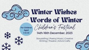 Words for Winter Festival for Children at The Dock Words for Winter Festival for Children at The Dock