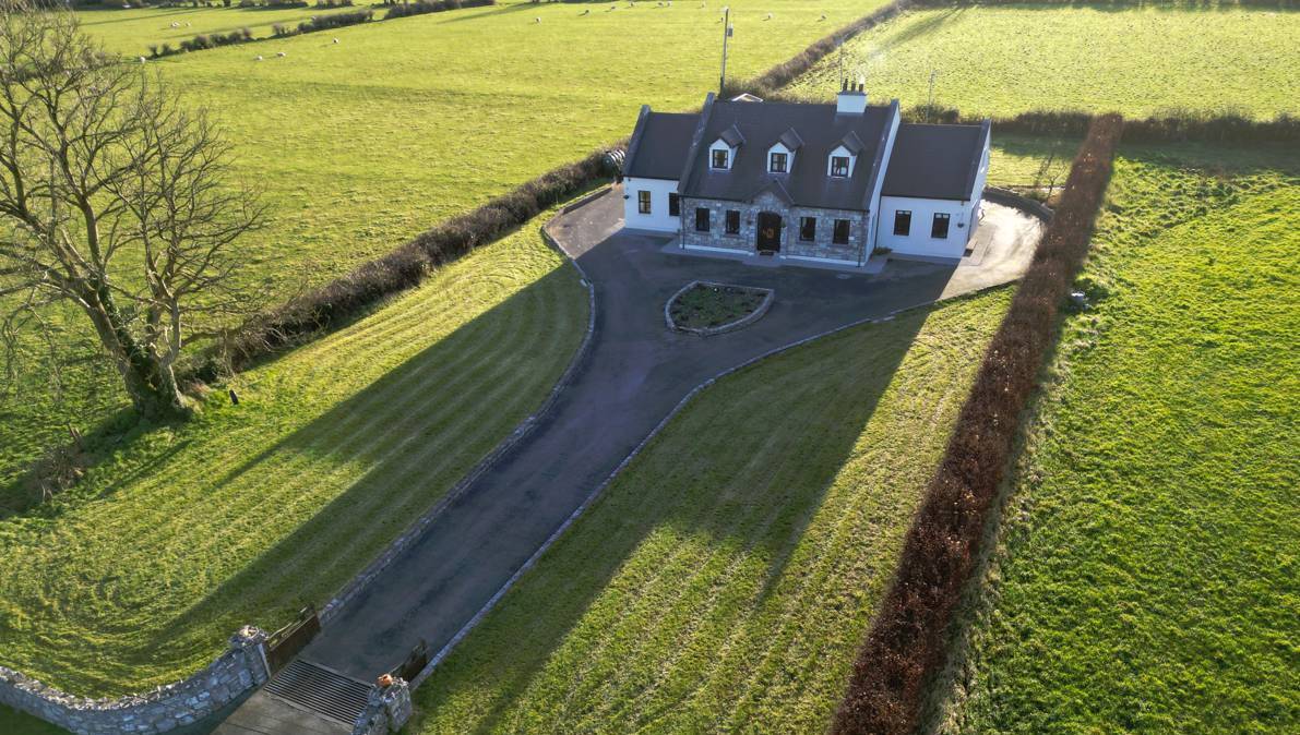 Modern five bedroom County home is set in great location