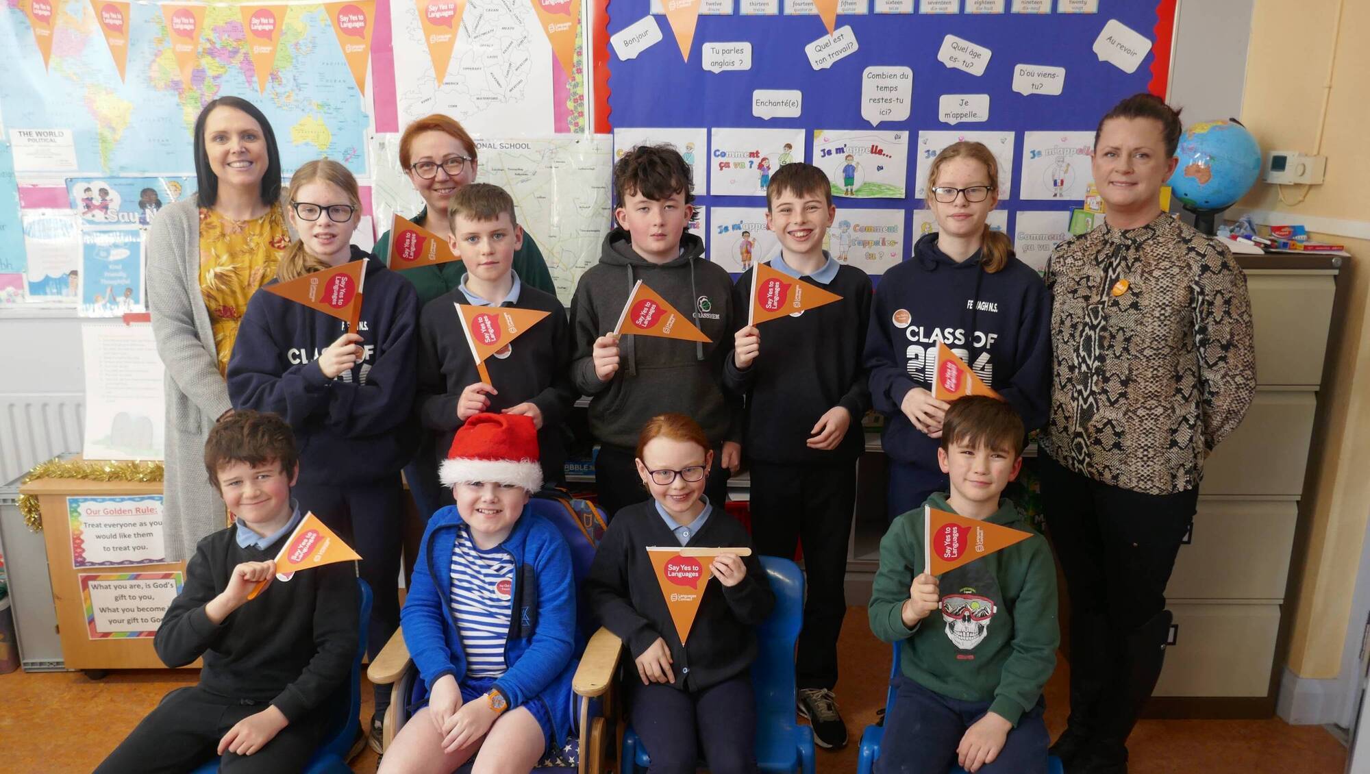 Feevagh NS says 'Yes' to Languages - News - Roscommon Herald - Vimarsana News
