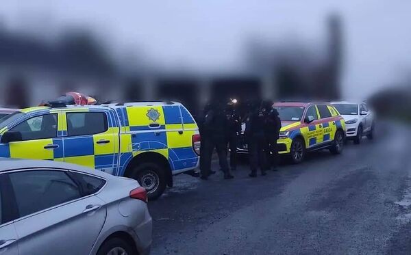 The searches were conducted as part of Operation Tara by Gardaí from Roscommon Crime and Community Engagement Units and the Armed Support Unit. The searches were conducted as part of Operation Tara by Gardaí from Roscommon Crime and Community Engagement Units and the Armed Support Unit.