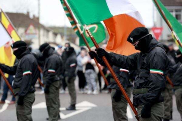 Petrol bombs thrown and van set on fire following dissident Easter Rising parade in Derry - Homepage - Vimarsana News