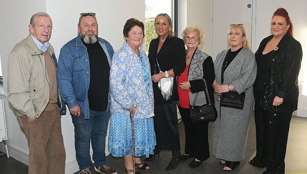 Jimmy Devaney, Joe Farrell, Samantha Farrell, Peggy Devaney, Bridie Farrell, Linda Farrell and Sinéad Farrell, pictured at a recent Evolution Stage School performance at Roscommon Arts Centre. Pic. Gerard O’Loughlin Jimmy Devaney, Joe Farrell, Samantha Farrell, Peggy Devaney, Bridie Farrell, Linda Farrell and Sinéad Farrell, pictured at a recent Evolution Stage School performance at Roscommon Arts Centre. Pic. Gerard O’Loughlin