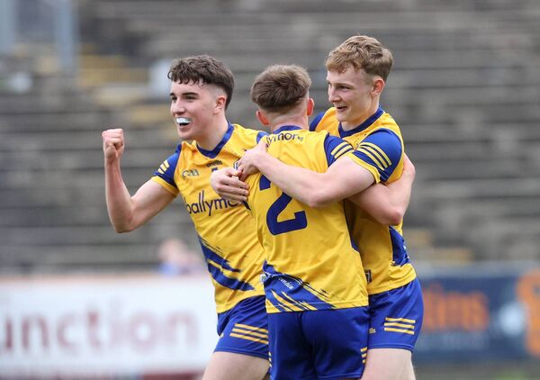 Roscommon players celebrate last weekend's Connacht U-20 football final success against Galway at Hastings Insurance MacHale Park. Picture: INPHO/Bryan Keane Roscommon players celebrate last weekend's Connacht U-20 football final success against Galway at Hastings Insurance MacHale Park. Picture: INPHO/Bryan Keane