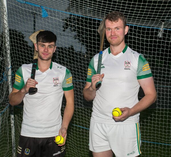 Oran's top scorer, Paddy Fallon, alongside his brother, Thomas, at training in Rockfield ahead of Sunday's county final at King and Moffatt Dr. Hyde Park. Oran's top scorer, Paddy Fallon, alongside his brother, Thomas, at training in Rockfield ahead of Sunday's county final at King and Moffatt Dr. Hyde Park.