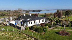 County Roscommon bungalow has panoramic views over lake County Roscommon bungalow has panoramic views over lake