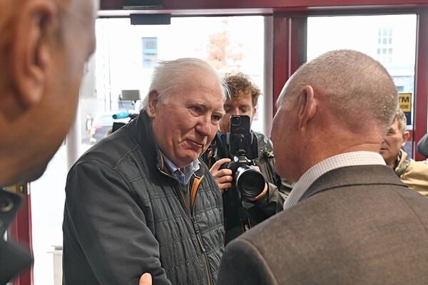 Jim Gavin meets Tom Leech in Roscommon Town today. Jim Gavin meets Tom Leech in Roscommon Town today.