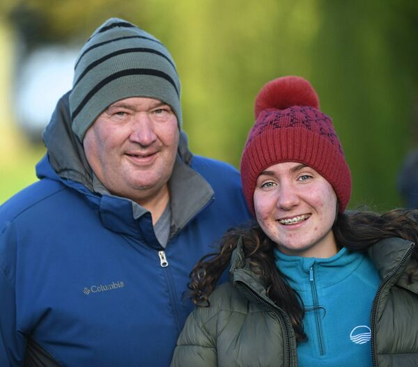Brian and Aoife Kennelly, St. Faithleach’s, at Saturday evening's senior football championship semi-final against Pádraig Pearses in Kiltoom. Picture: Gerard O'Loughlin Brian and Aoife Kennelly, St. Faithleach’s, at Saturday evening's senior football championship semi-final against Pádraig Pearses in Kiltoom. Picture: Gerard O'Loughlin