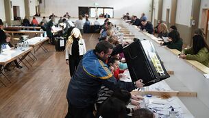 <p>The scene at the count centre in Roscommon. Pic: Gerard O'Loughlin</p> <p>The scene at the count centre in Roscommon. Pic: Gerard O'Loughlin</p>