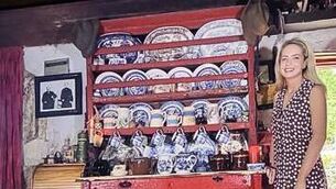 <p>Laura Beirne Geraghty with her great-grandmother's dressser features in the 2026 Irish Dresser and Folklore Calendar.</p> <p>Laura Beirne Geraghty with her great-grandmother's dressser features in the 2026 Irish Dresser and Folklore Calendar.</p>