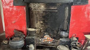 <p>The open fire in the old cottage is a window into the past of true Irishness for Alan Beirne.</p> <p>The open fire in the old cottage is a window into the past of true Irishness for Alan Beirne.</p>