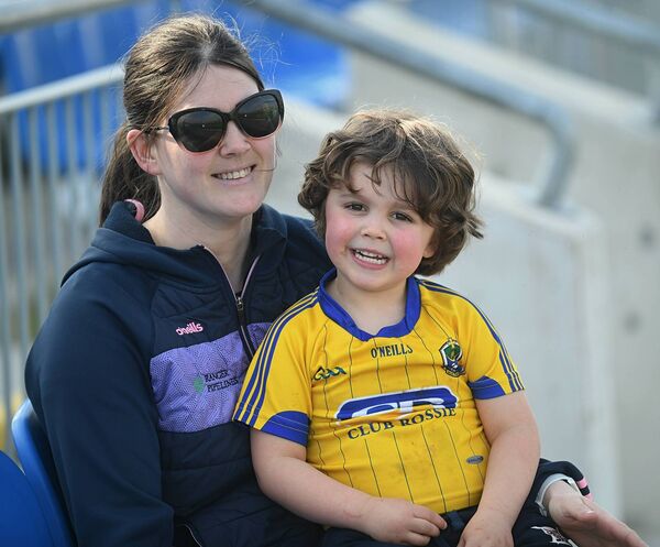 Suzanne and Paddy Kelly, Tremane, supporting the Roscommon senior hurlers against Donegal at King and Moffatt Dr. Hyde Park. Picture: Gerard O'Loughlin Suzanne and Paddy Kelly, Tremane, supporting the Roscommon senior hurlers against Donegal at King and Moffatt Dr. Hyde Park. Picture: Gerard O'Loughlin