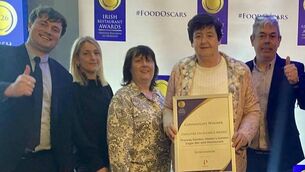 <p>Teresa was announced as the Connacht winner of the Employee Excellence Award at the Irish Restaurant Awards.</p> <p>Teresa was announced as the Connacht winner of the Employee Excellence Award at the Irish Restaurant Awards.</p>
