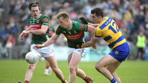 <p>Ryan O'Donoghue and Ciaran Lennon will each be battling to help their side emerge victorious when Mayo and Roscommon meet on April 26th. Picture: INPHO/Andrew Paton</p> <p>Ryan O'Donoghue and Ciaran Lennon will each be battling to help their side emerge victorious when Mayo and Roscommon meet on April 26th. Picture: INPHO/Andrew Paton</p>