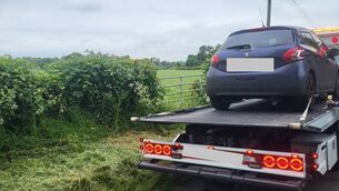 <p>Gardaí stopped the car on a backroad and found the NCT had expired 5 years. </p> <p>Gardaí stopped the car on a backroad and found the NCT had expired 5 years. </p>