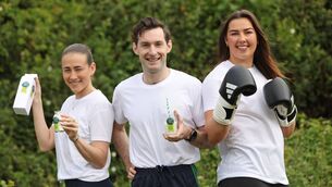 <p>Double Olympic champion and three-time Olympic medallist rower Paul O’Donovan, pictured with World Champion boxer Lisa O’Rourke, and Paralympic silver medallist swimmer Róisín Ní Ríain who were among the athletes attending Sport Ireland Institute on the Sport Ireland Campus in Blanchardstown for the launch event.</p> <p>Double Olympic champion and three-time Olympic medallist rower Paul O’Donovan, pictured with World Champion boxer Lisa O’Rourke, and Paralympic silver medallist swimmer Róisín Ní Ríain who were among the athletes attending Sport Ireland Institute on the Sport Ireland Campus in Blanchardstown for the launch event.</p>