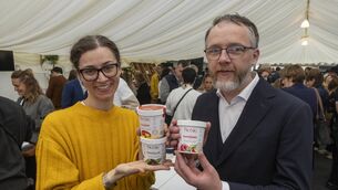 <p>Alexander and Juliya Kuzminor of Noble Ice Cream based in Castlerea.</p> <p>Alexander and Juliya Kuzminor of Noble Ice Cream based in Castlerea.</p>