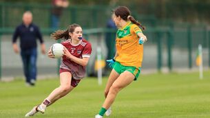<p>Boyle's Roisín Wynne tries to motor past Sorcha Bruen during her side's championship victory against Shannon Gaels at Tom Collins Park, Croghan, on Sunday last.</p> <p>Boyle's Roisín Wynne tries to motor past Sorcha Bruen during her side's championship victory against Shannon Gaels at Tom Collins Park, Croghan, on Sunday last.</p>