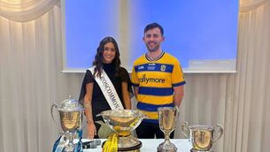 <p>Club Rossie Global Brand Ambassadors, Fergal Guihen and Rebecca Collins, at last Wednesday evening's Club Rossie Business Members event in the Abbey Hotel.</p> <p>Club Rossie Global Brand Ambassadors, Fergal Guihen and Rebecca Collins, at last Wednesday evening's Club Rossie Business Members event in the Abbey Hotel.</p>