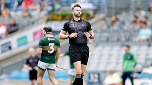 <p>Matthew Farrell will take charge of next Sunday's Offaly senior hurling final. Picture: INPHO/Laszlo Geczo</p> <p>Matthew Farrell will take charge of next Sunday's Offaly senior hurling final. Picture: INPHO/Laszlo Geczo</p>